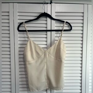 STAUD Tank Top in Cream